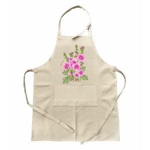 Fartuch z kieszenią - KWIATY | Stylowy dodatek do gotowania