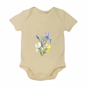 Body dziecięce naturalne - KWIATY | Sklep z odzieżą dla d