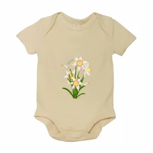 Body dziecięce naturalne - KWIATY | Sklep z odzieżą dla d