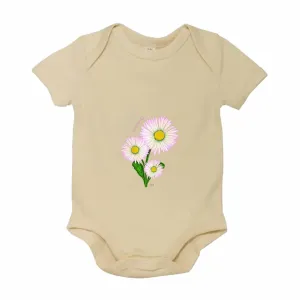 Body dziecięce naturalne - KWIATY | Sklep z odzieżą dla d