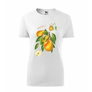 Koszulka Damska Biała Premium - OWOCE | Sklep Odzieżowy On