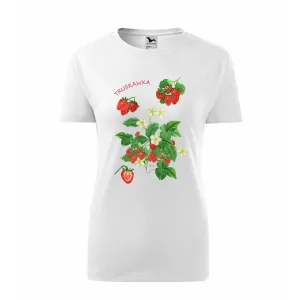 Koszulka Damska Biała Premium - OWOCE | Sklep Odzieżowy On