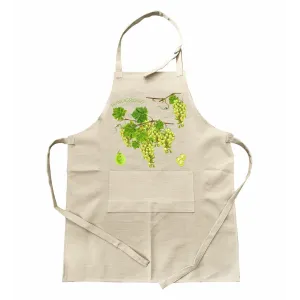 Fartuch z kieszenią - OWOCE | Wygodny i stylowy fartuch kuchenny