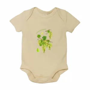 Body dziecięce naturalne z motywem owocowym - Wygodne i urocze