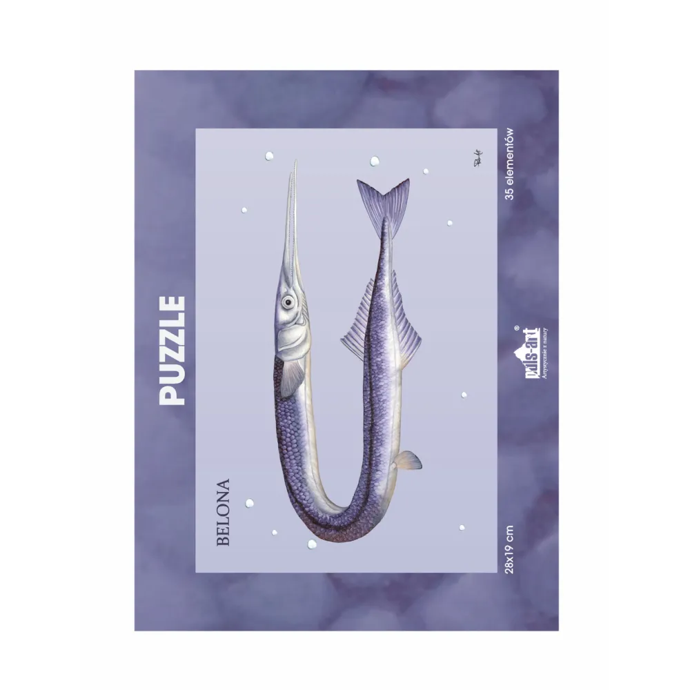 Puzzle 35 elementów z nadrukiem - Ryby Morskie | Sklep Puzzle HQ