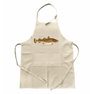 Fartuch z kieszenią - Idealny dla miłośników ryb morskich