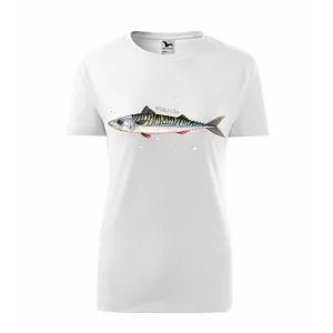 Koszulka Damska Biała Premium - RYBY MORSKIE
