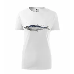Koszulka Damska Biała Premium - RYBY MORSKIE