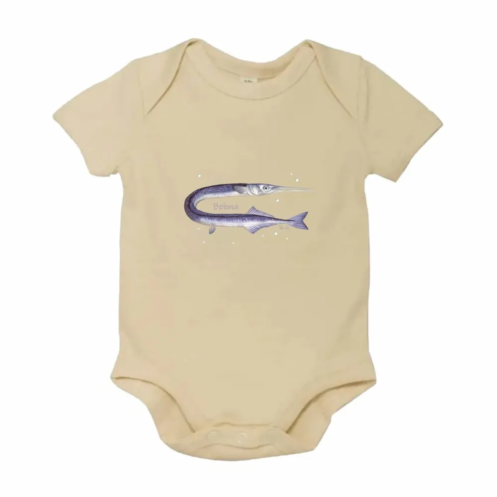 Body dziecięce naturalne - RYBY MORSKIE dla najmłodszych