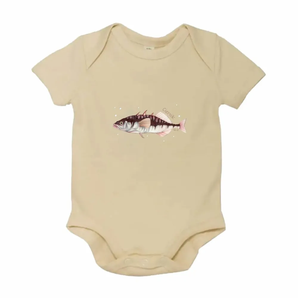 Body dziecięce naturalne - RYBY MORSKIE dla najmłodszych
