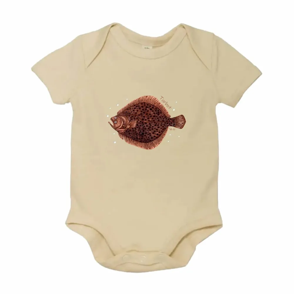 Body dziecięce naturalne - RYBY MORSKIE dla najmłodszych