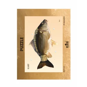 Puzzle 35 elementów z nadrukiem - Ryby Słodkowodne | Sklep Onli