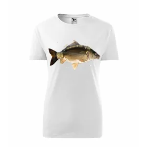 Koszulka Damska Biała Premium - RYBY SŁODKOWODNE | Sklep Online