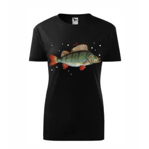 Modna koszulka damskie z motywem ryb