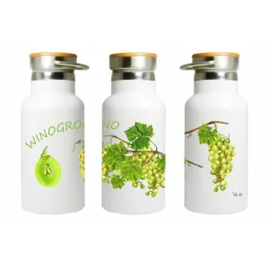 Butla stalowa termos 350 ml - OWOCE: Trzymaj ciepło zawsze przy 