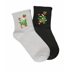 Skarpety męskie białe - OWOCE | Najwyższa jakość i wyjątkow