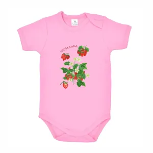 Body dziecięce różowe - OWOCE | Sklep Dla Dzieci