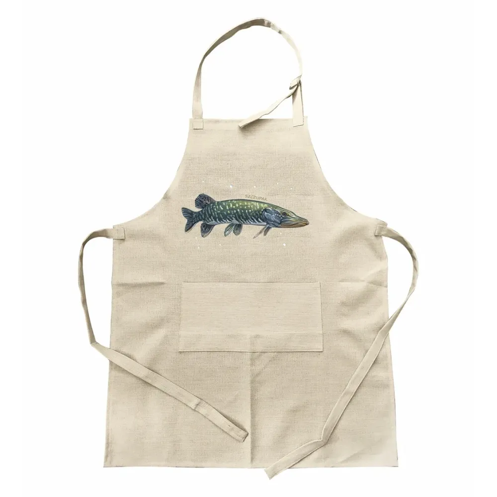 Fartuch z kieszenią - Idealny dla pasjonatów wędkarstwa!