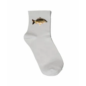 Skarpety damskie białe - RYBY SŁODKOWODNE | Sklep z modnymi ska