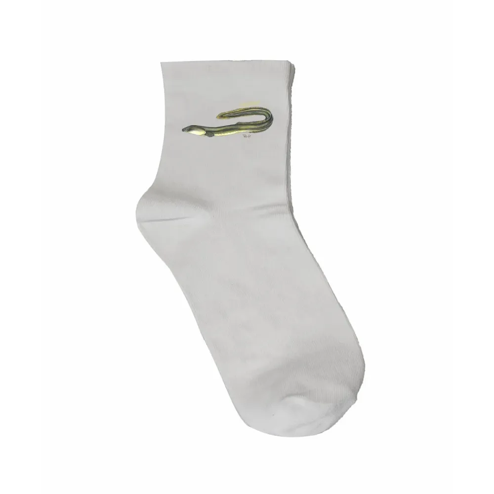 Skarpety damskie białe - RYBY SŁODKOWODNE | Sklep z modnymi ska