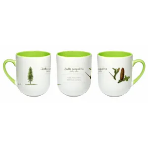 Kubek do kawy i herbaty 290 ml z motywem drzewa jodły - per
