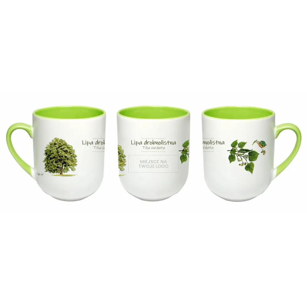 Personalizowany kubek do kawy i herbaty - Drzewa / Lipa