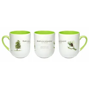 Personalizowany kubek do kawy i herbaty z motywem drzewa - 290 ml