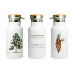 Butla stalowa termos 350 ml - Personalizacja i unikalny wzór drz