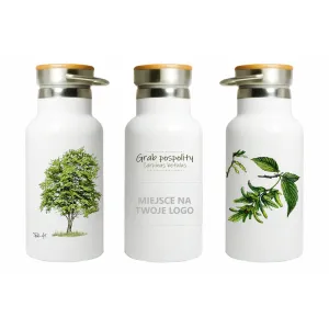 Butla stalowa termos 350 ml - Personalizacja - Elegancki prezent