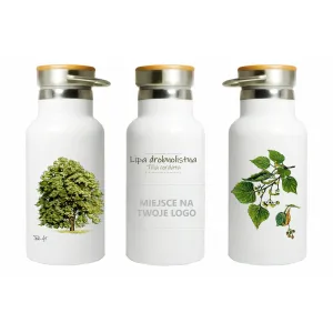 Butla stalowa termos 350 ml - Personalizacja - Drzewa