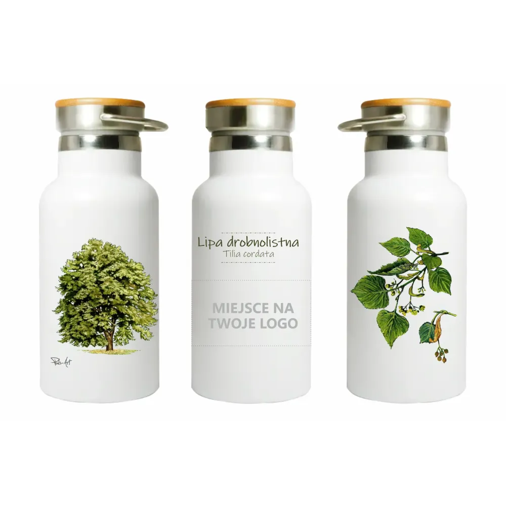 Butla stalowa termos 350 ml - Personalizacja - Drzewa