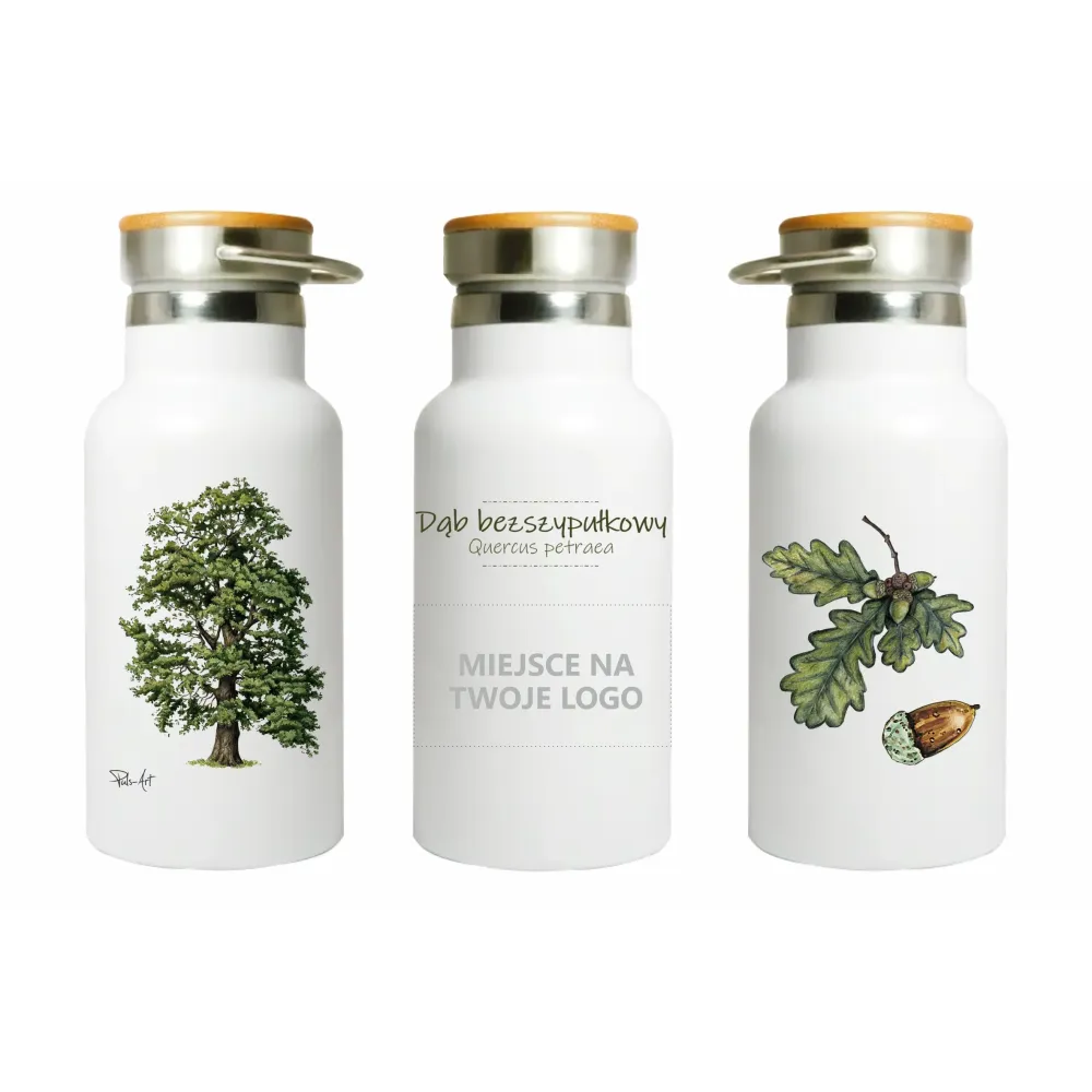 Butla stalowa termos 500 ml - Personalizacja - Sklep DRZEWA