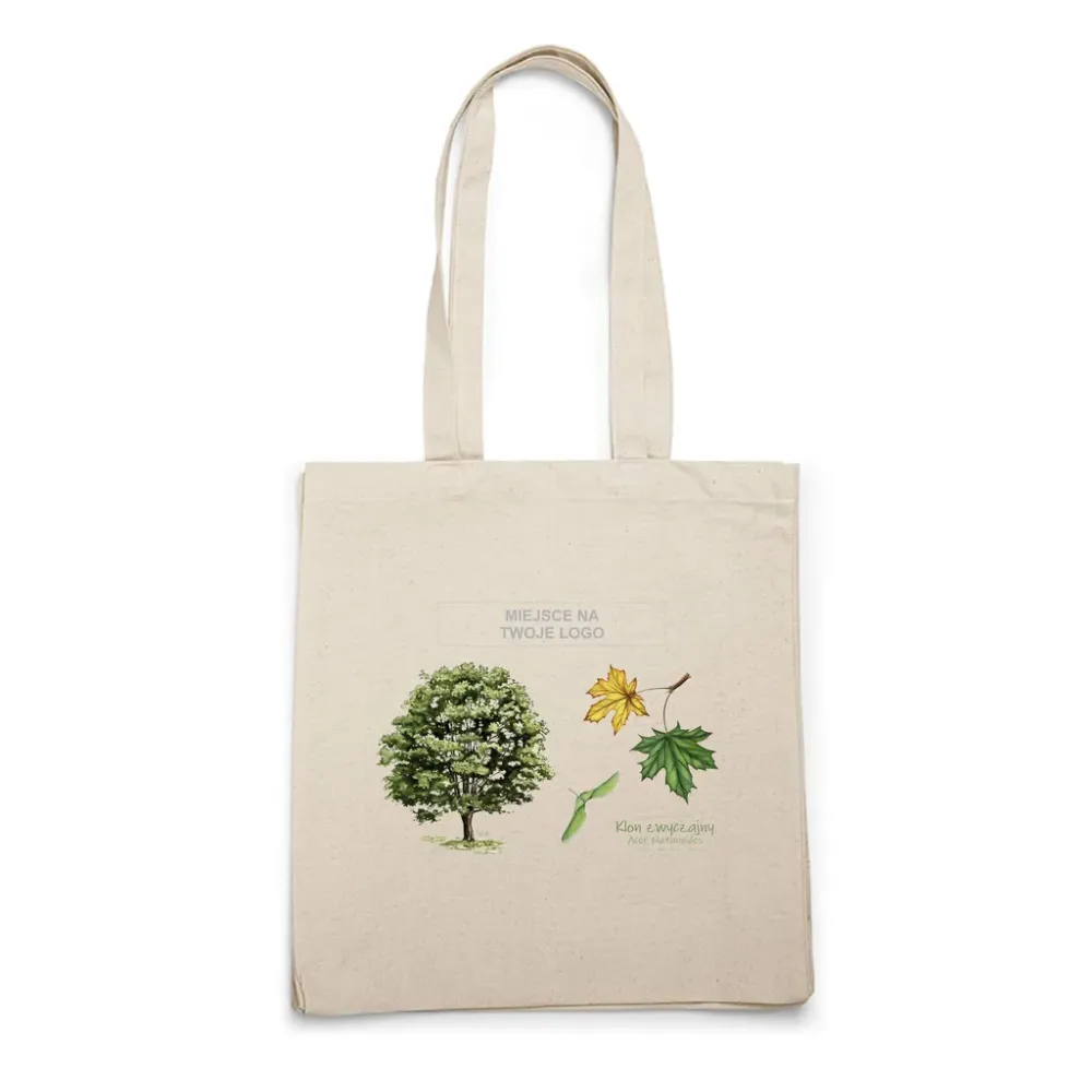 Eko torba bawełniana z personalizacją - DRZEWA / KLON