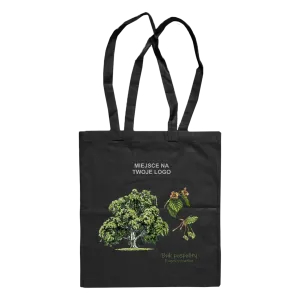 Torba bawełniana czarna 220g - Personalizacja na Drzewa Buk