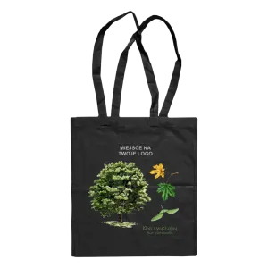 Elegancka torba bawełniana z personalizacją - DRZEWA / KLON