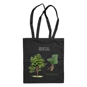 Torba bawełniana czarna 220g - Personalizacja