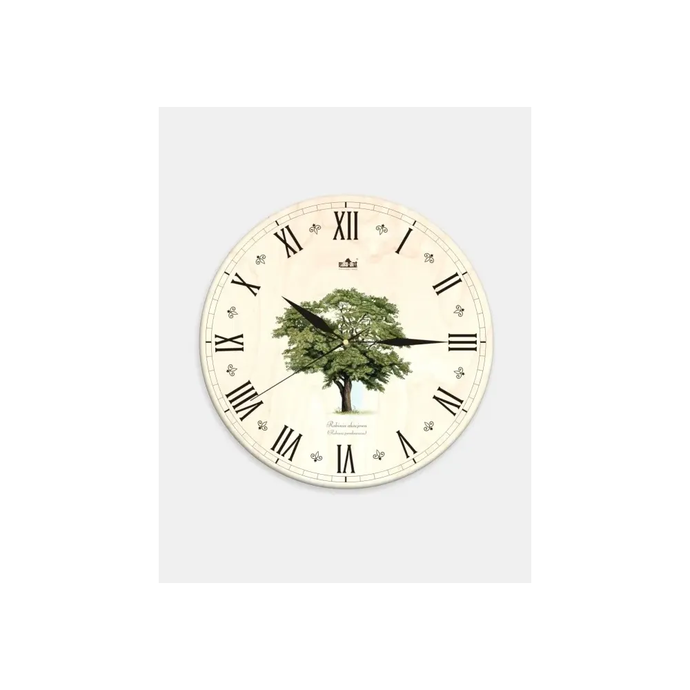 Nowoczesny zegar okrągły - 20 cm