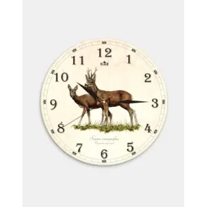 Elegancki zegar okrągły - 20 cm