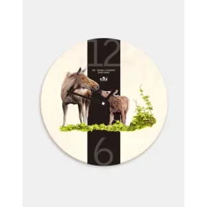 Elegancki zegar okrągły - 20 cm