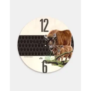 Zegar okrągły - elegancki dodatek do wnętrza