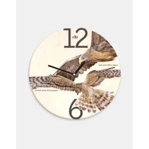 Nowoczesny zegar okrągły - 30 cm