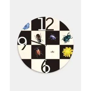 Nowoczesny zegar ścienne - 30 cm, idealny do każdego wnętrza