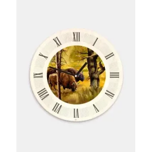 Zegar okrągły - 30 cm - Stylowy dodatek do Twojego wnętrza