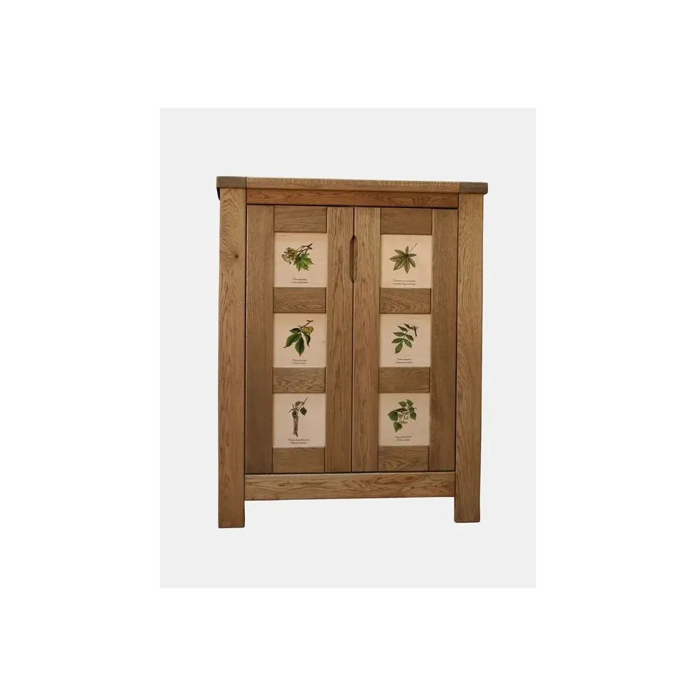 Eleganckie dębowe meble edukacyjne - Szafka duża