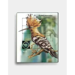 Plastikowa układanka DUDEK ZWYCZAJNY - zabawka edukacyjna dla dz