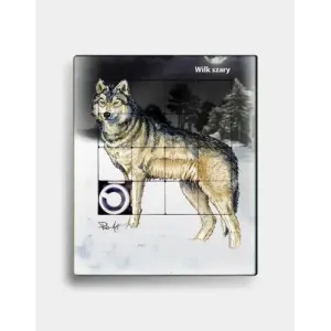 Plastikowa układanka WILK SZARY - idealna zabawka dla dzieci