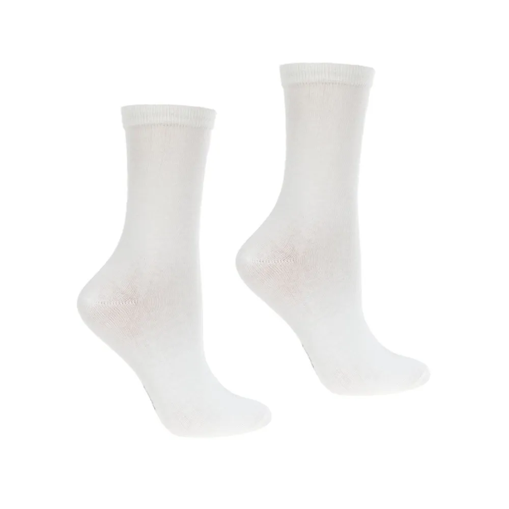 Skarpety damskie białe - RYBY MORSKIE | Najwyższa jakość i st