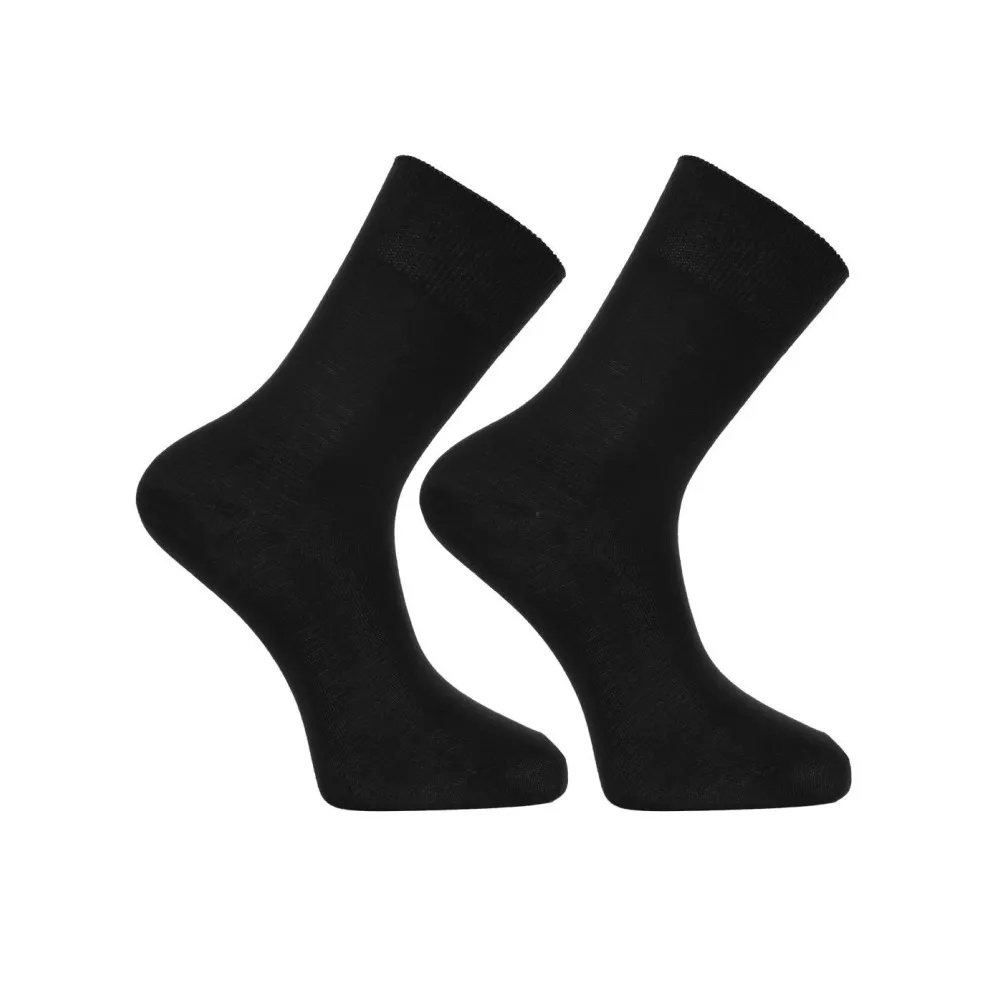 Skarpety męskie czarne z motywem ryb morskich