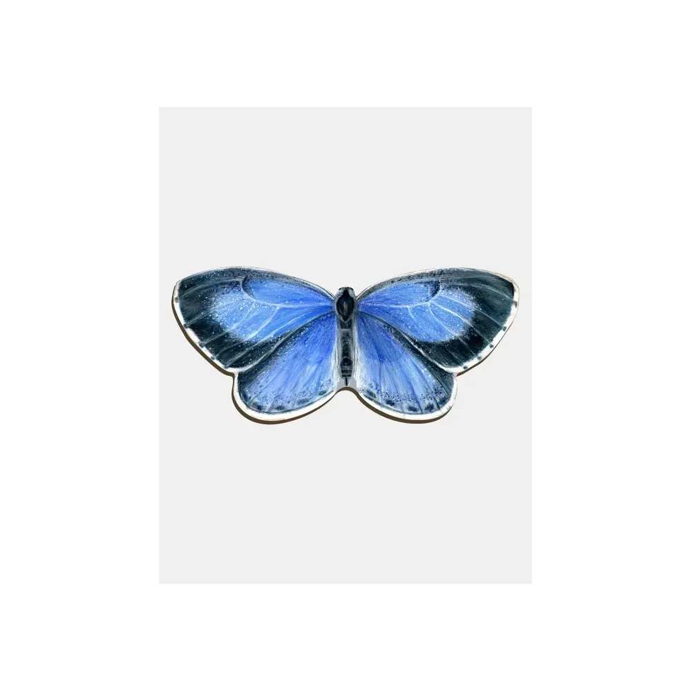 Magnes drewniany MODRASZEK WIESZCZEK - unikalny dodatek do dekora