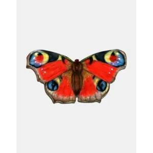 Magnes drewniany RUSAŁKA PAWIK - Piękna dekoracja dla miłośni